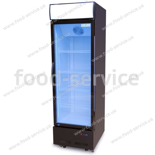 Шафа холодильна для напоїв GoodFood BC480BW2LEDCOL чорна-біла